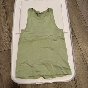 Lululemon Swiftly Light Green Sleeveless Top